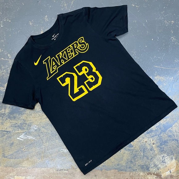 Nike Other - Nike Lebron James Icon Jersey Shirt 561416-00A Large 23 Los Angeles Lakers